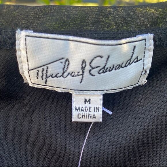 šMichaelāEdwardsāBlackāLaceĀ DressāSizeāMediumāNWT! - Picture 8 of 10